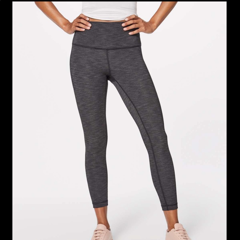 Lululemon Wunder Under Space Dye 7/8 Leggings